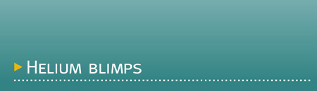 Banner helium blimps