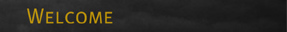 Welcome